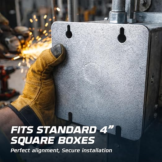 4-11/16" Square Box Cover Blank - Image 3