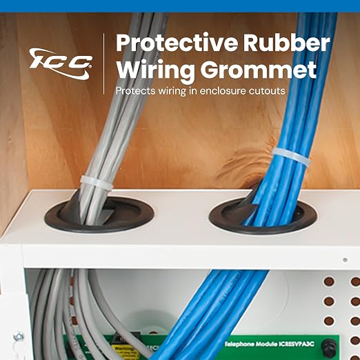 ICC 3/4-Inch Protective Rubber Wiring Grommet - Image 2
