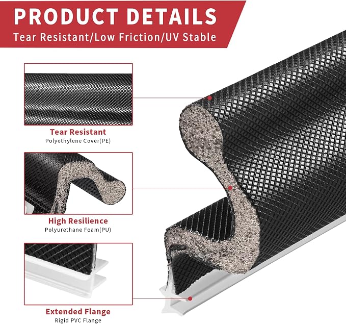 40 Feet Long Reach Weather Stripping Door Seal - Image 7