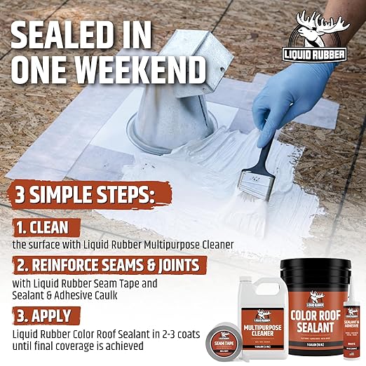 Liquid Rubber Color Roof Sealant - Image 6