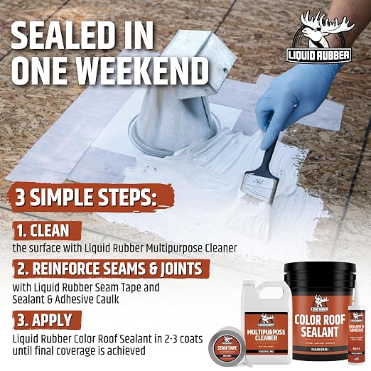 Liquid Rubber Color Roof Sealant - Image 6