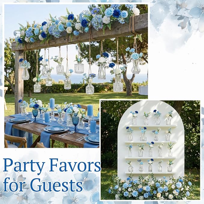36 Pcs Artificial Flowers Table Centerpiece - Image 2