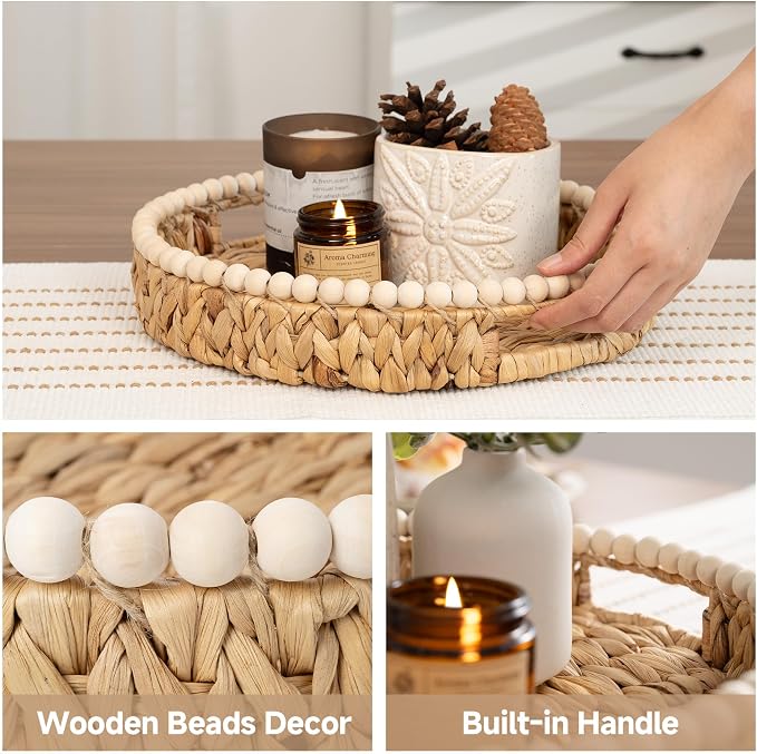 StorageWorks Round Decorative Trays - Image 5