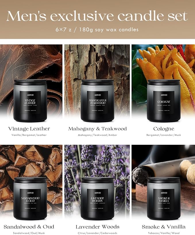 AOOVOO Scented Candles Set - Image 4