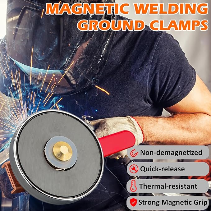 MUTUACTOR 500 AMP Magnetic Welding Ground Clamp - Image 2