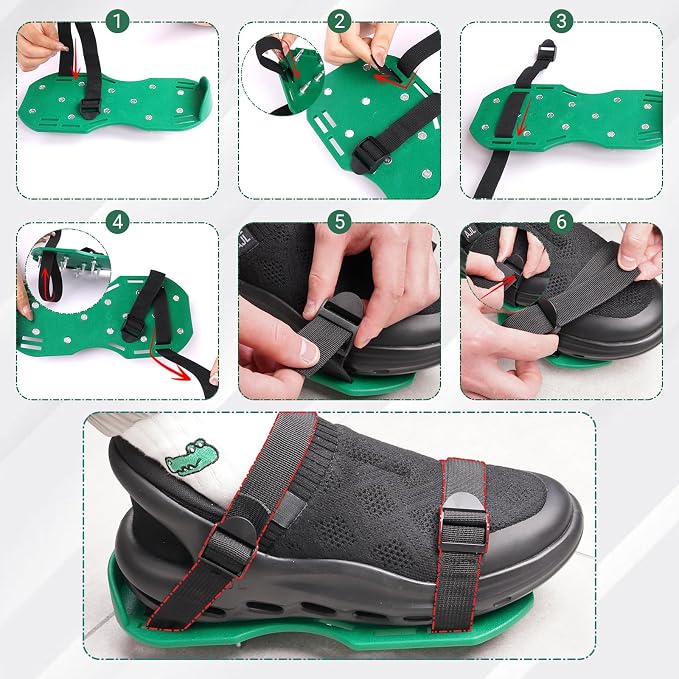 9-inch Spiked Roller for Self Leveling, Epoxy Shoes Spikes, Self Leveling Tool - Image 7
