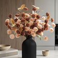 Alupssuc 16 PCS Silk Mums Artificial Fall Flowers by Alupssuc