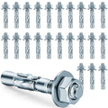 5/16 x 2 inch Wedge Anchors, Galvanized Concrete Anchors, Concrete Wall Anchors by Unknown