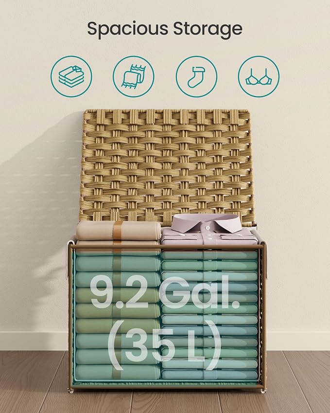 SONGMICS Woven Storage Basket - Image 6