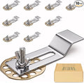 Sink Clips, Undermount Sink Brackets, Bathroom Kitchen Ceramic Stainless Steel by BlueHorizon