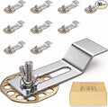 Undermount Sink Clips, Undermounting Sink Brackets, Bathroom Kitchen Ceramic by BlueHorizon
