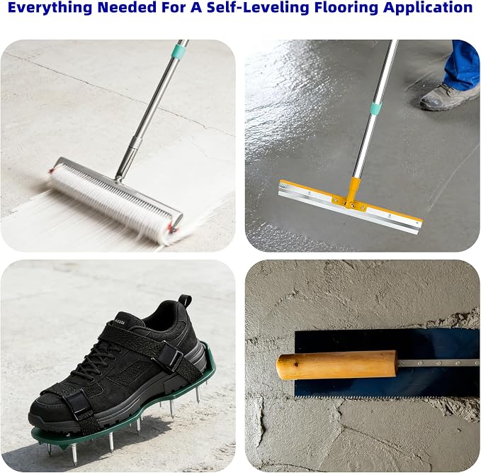 Spiked Roller for Self Leveling, Epoxy Roller Kit - Image 8