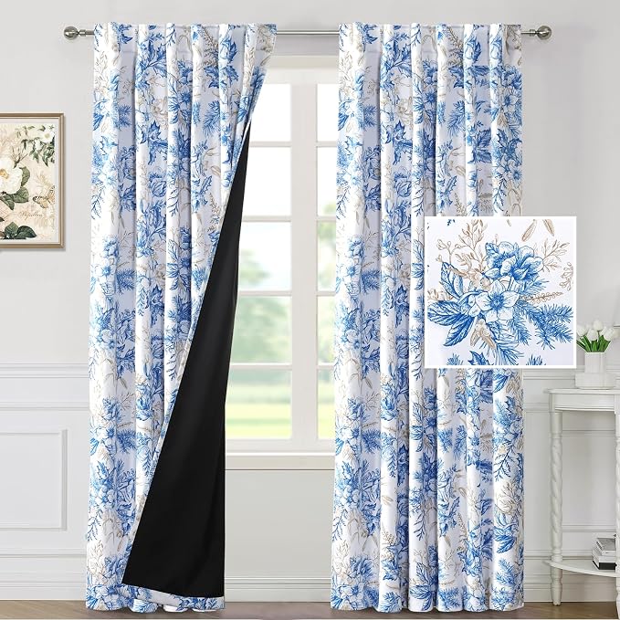 H.VERSAILTEX 100% Blackout Curtains - Image 2