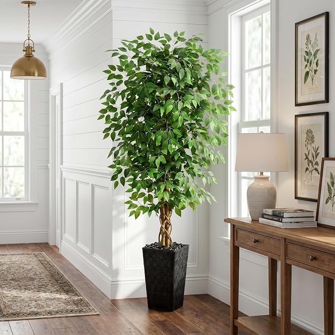 Artificial Ficus Tree 5FT Faux Floor Tree - Image 9