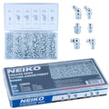 NEIKO 50466A Grease Fitting Assortment, 110 Piece, Straight & Angled Zerk by NeikoTools