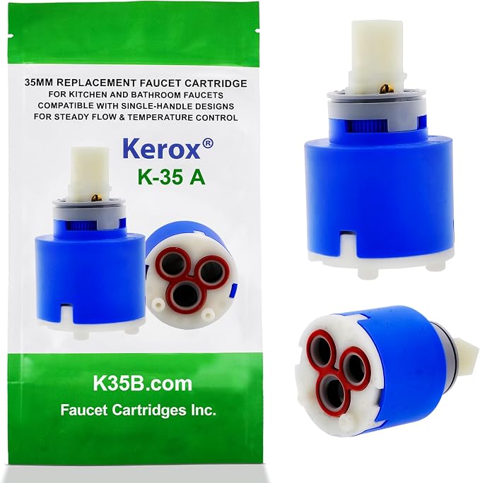 K35A Faucet Cartridge, Replacement Cartridge Compatible by K35BFaucetCartridges