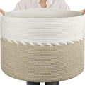 OIAHOMY 105L Extra Large Blanket Basket by MasterofSpaceOptimization