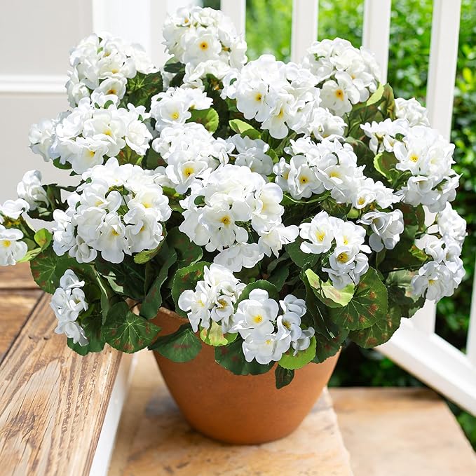 Artificial Geranium Fake Flowers by HyeFloraartificialflowers