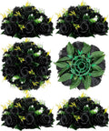 BLOSMON Black Rose Artificial Flower Balls by Blosmon