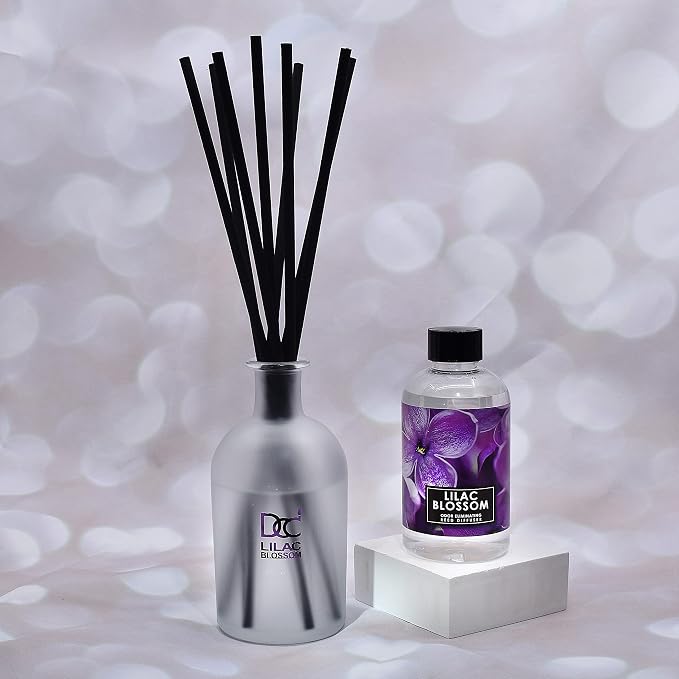 Lilac Blossom Odor Eliminating Highly Fragranced Diffuser Set - Image 5