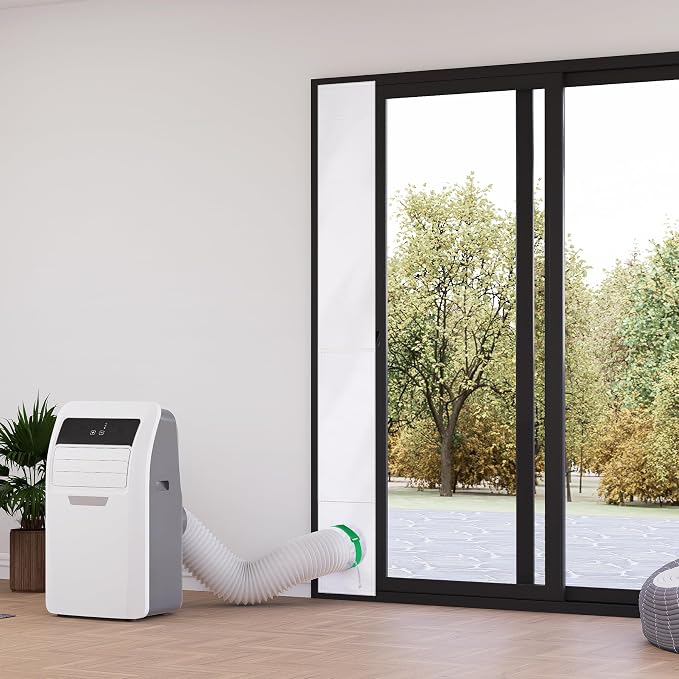 Air Jade Portable Air Conditioner Sliding Door Vent Kit, Insulated Sliding Door - Image 9