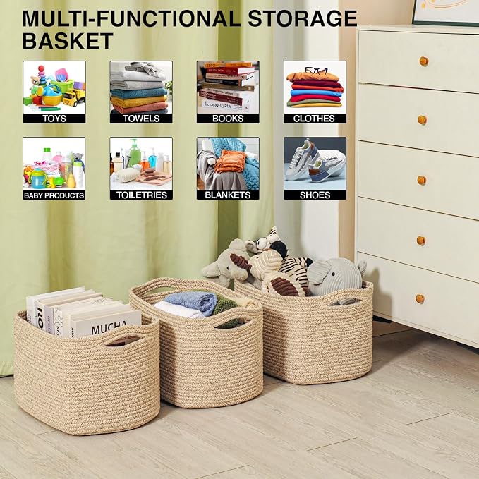 ICERZCZ Decorative Storage Baskets - Image 4