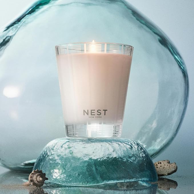 NEST New York Scented Classic Candle, Ocean Mist & Sea Salt - Image 3