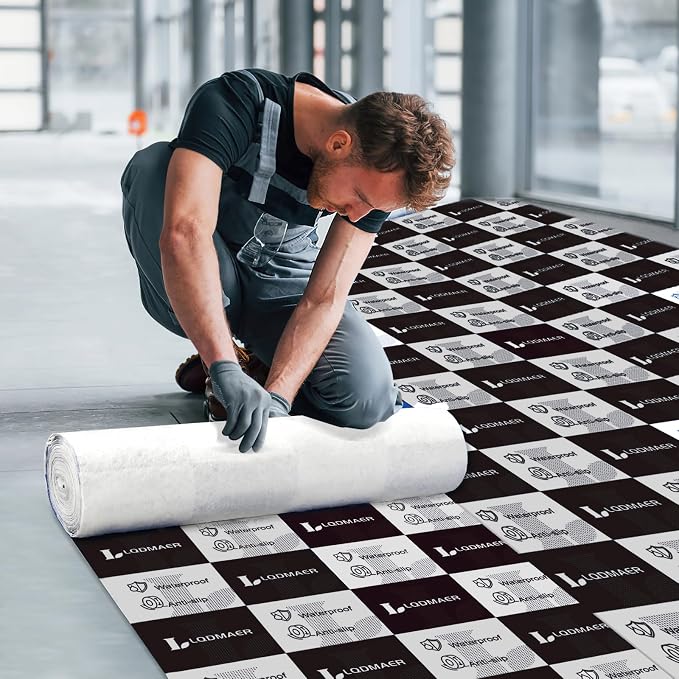 40" x100ft Hardwood Floor Protector Film Roll Temporary Renovation Cover - Image 6
