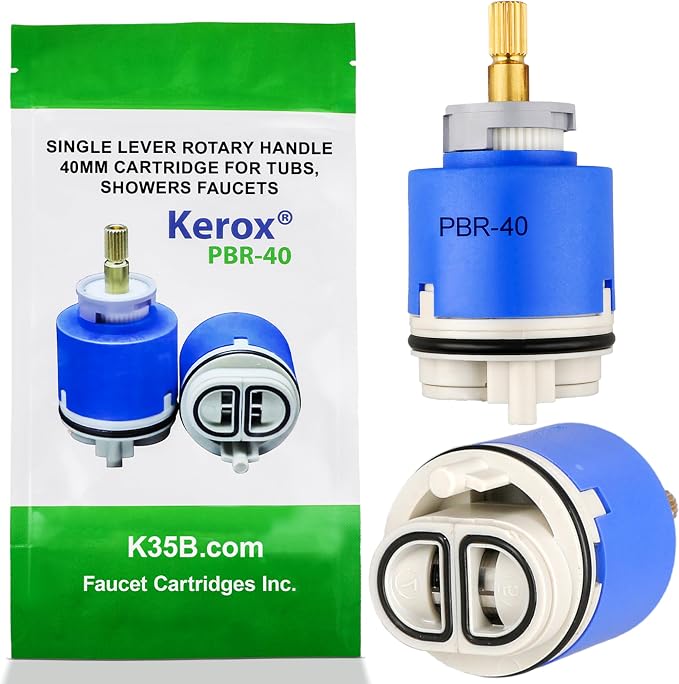 Kerox PBR 40 Faucet Cartridge, Replacement Cartridge Compatible by K35BFaucetCartridges