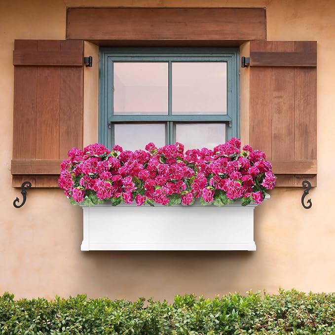 Artificial Geranium Fake Flowers - Image 3