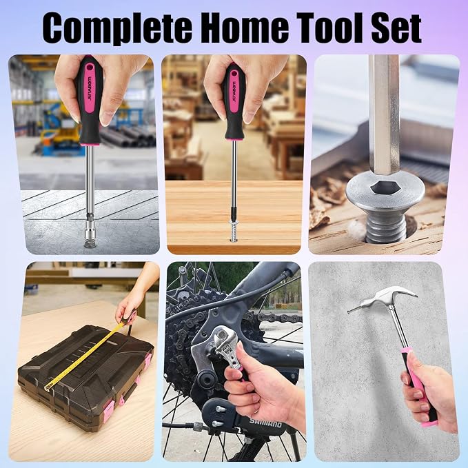 JENABOM 127-Piece Home Tool Set - Image 7