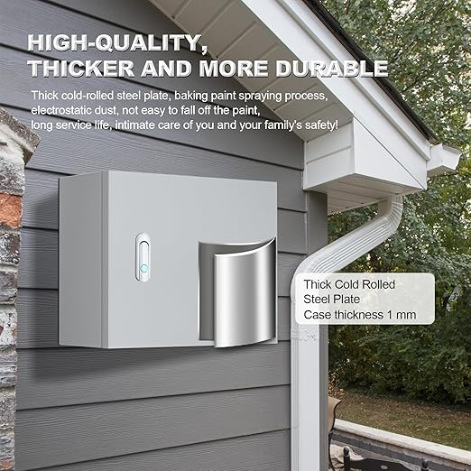 Metal Electrical Enclosure Box, Indoor&Outdoor Electrical Junction Box - Image 2