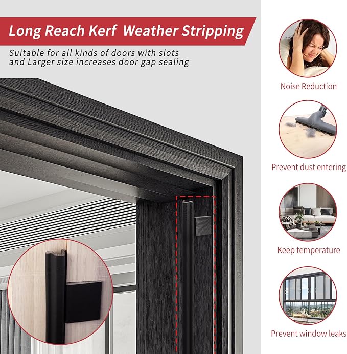 40 Feet Long Reach Weather Stripping Door Seal - Image 6