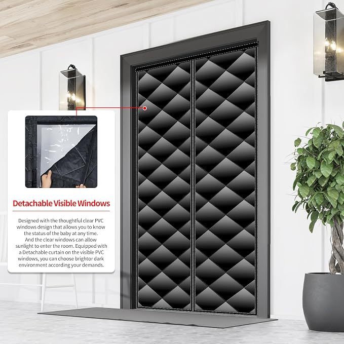 Magnetic Thermal Insulated Door Curtain - Image 2