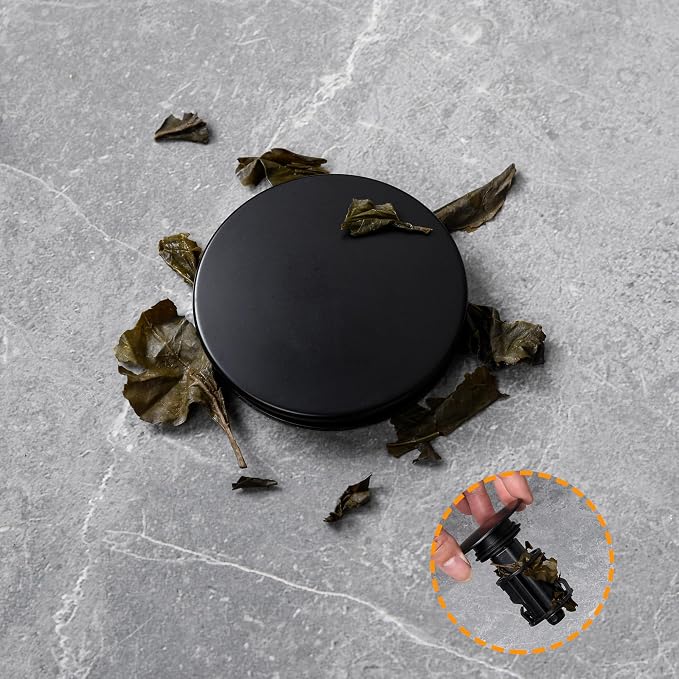 TIORIY Vessel Sink Drain Without Overflow, Plastic Bathroom Pop up Sink Drain - Image 7