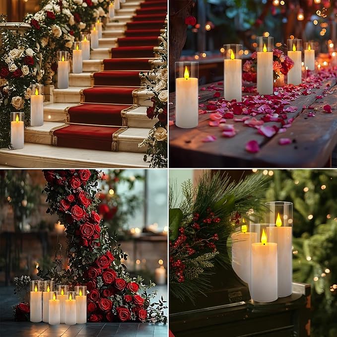 24 Pcs Acrylic LED Flameless Candles - Image 7