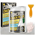 Concrete Crack Filler, 3.3 LB High Elasticity Cement Crack Filler, Flexible by Meuvcol