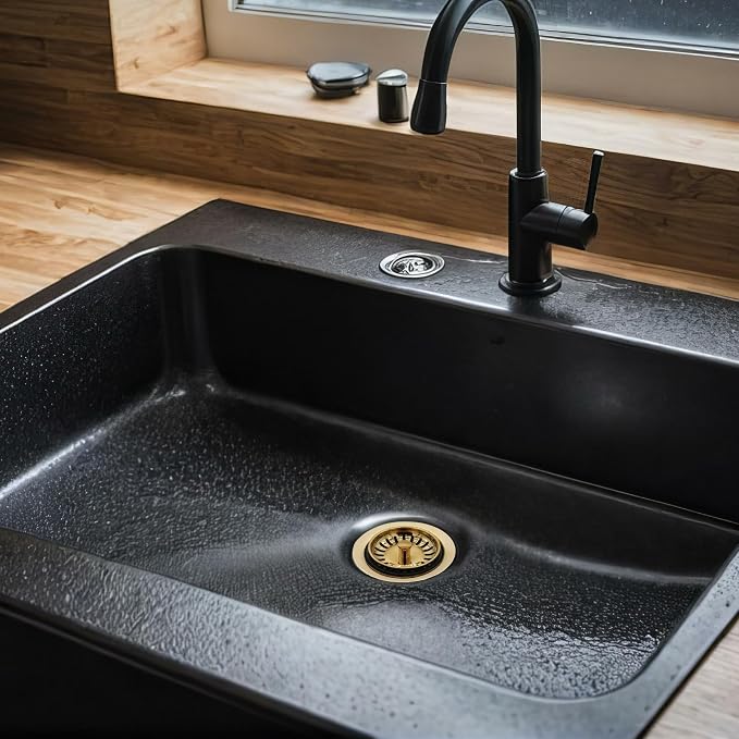 Westbrass D2082S-01 3-1/2" Extra-Deep Collar Kitchen Sink Waste Disposal Flange - Image 6