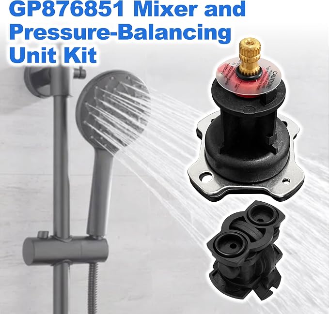 GP876851 Mixer Cap and Pressure-Balancing Unit Kit Replacement - Image 2