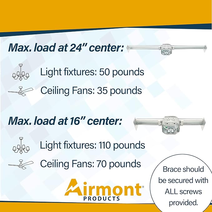 Ceiling Fan Mounting Bracket - Image 4