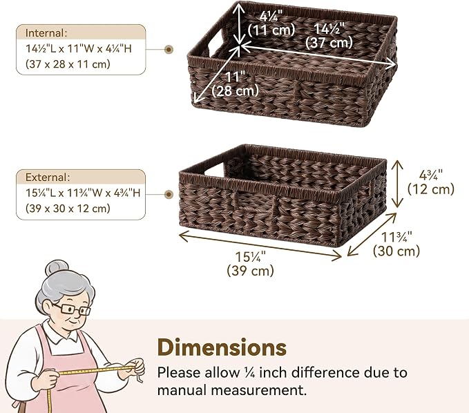 GRANNY SAYS Wicker Storage Baskets - Image 7
