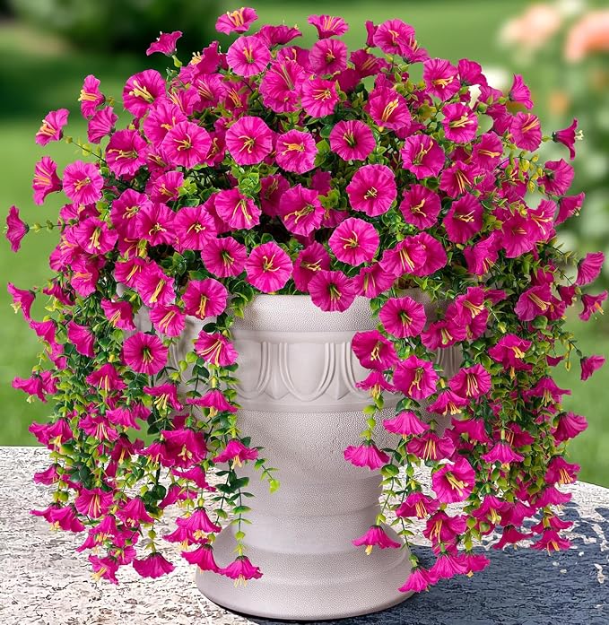 Artificial Faux Hanging Flowers Plant by HyeFloraartificialflowers