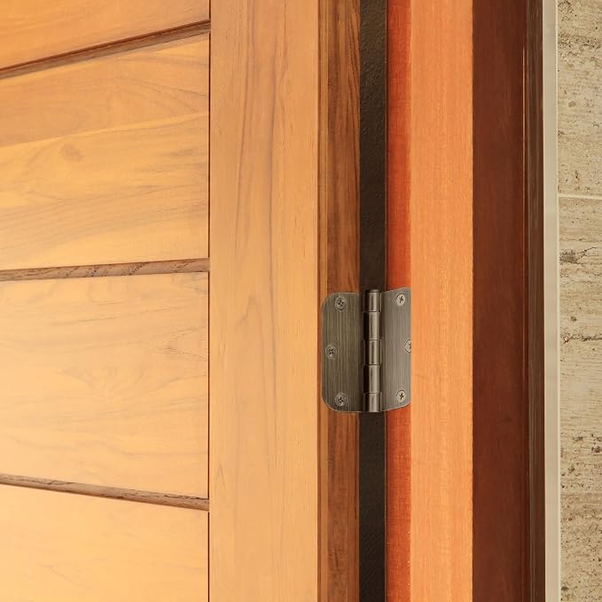 Design House Interior Door Hinge, Antique Brass | 5/8" Radius, Traditional - Image 10