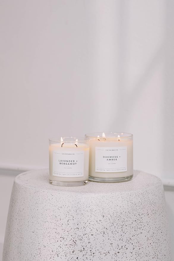 Apples & Maple Bourbon 3 Wick Scented Candle - Image 8