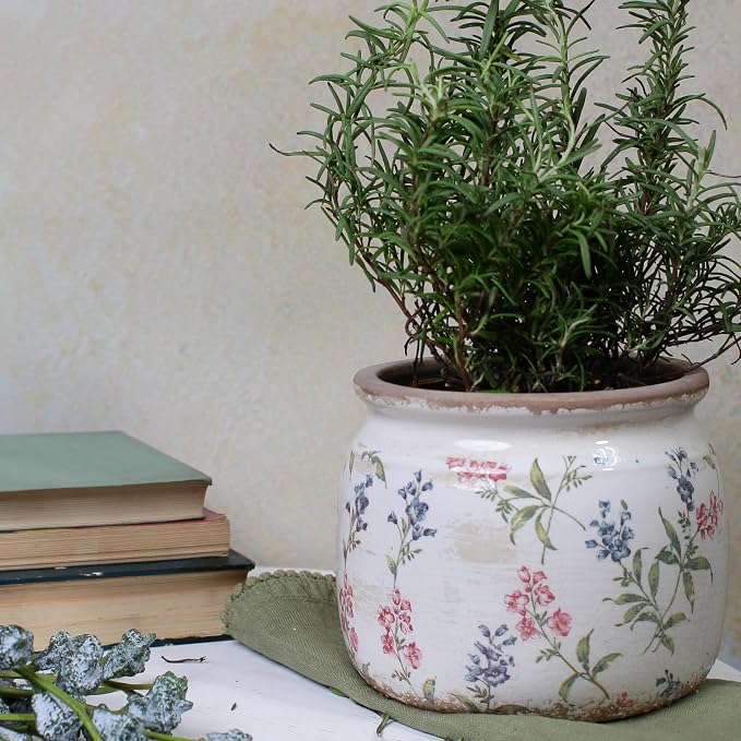 Xiaan Jiaju Flower Pots, Vintage Antique Ceramic Planters - Image 7