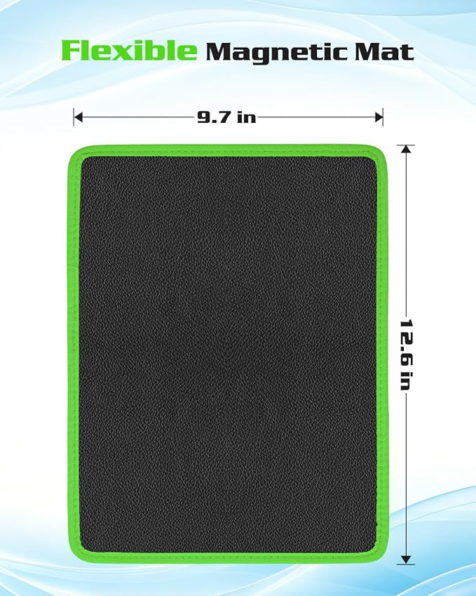 Magnetic Tool Mat & Holder | 12.8"x9.8" Flexible Magnetic Tray - Image 2