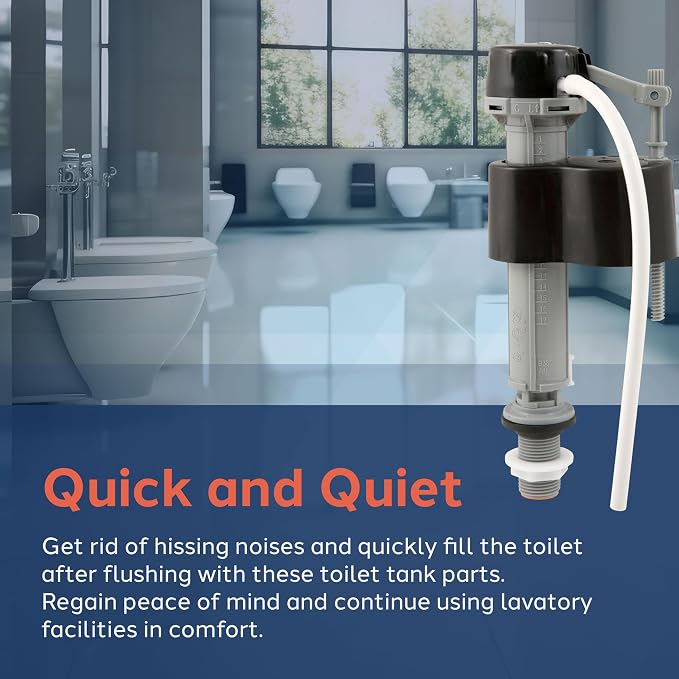 PlumbCraft Echo-friendly Adjustable Flush Toilet Fill Valve Assembly 7030711 - Image 4