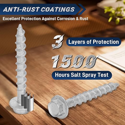 Mech.Galv.#9x-1/2 Joist Hanger Screws-1000 Qty, 9112R1000 Hurricane Screws | - Image 4