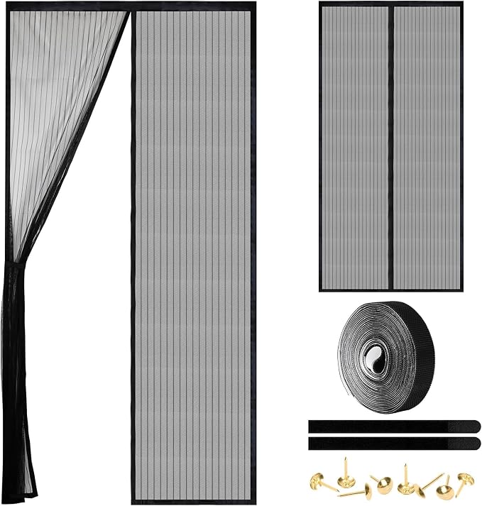 Magnetic Screen Door by Amzjjle