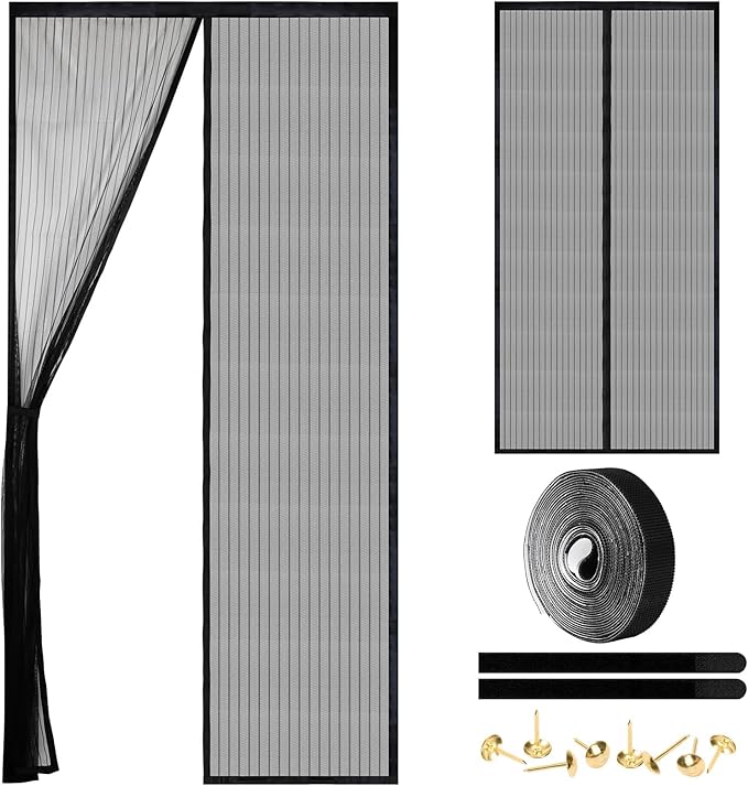 Magnetic Screen Door by Amzjjle